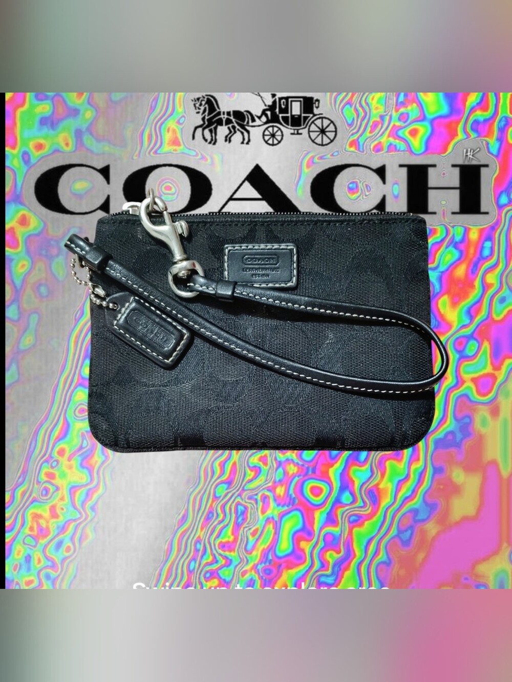 *🖤Coach Signature Small Wristlet🖤*